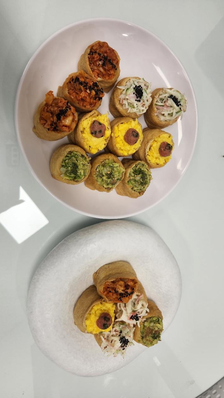 (상반기 특강) 세가지 맛 유부초밥 사진